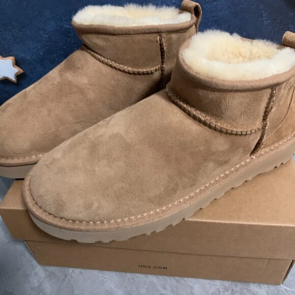 UGG Tan Platform Shoes - Picture 3 of 6